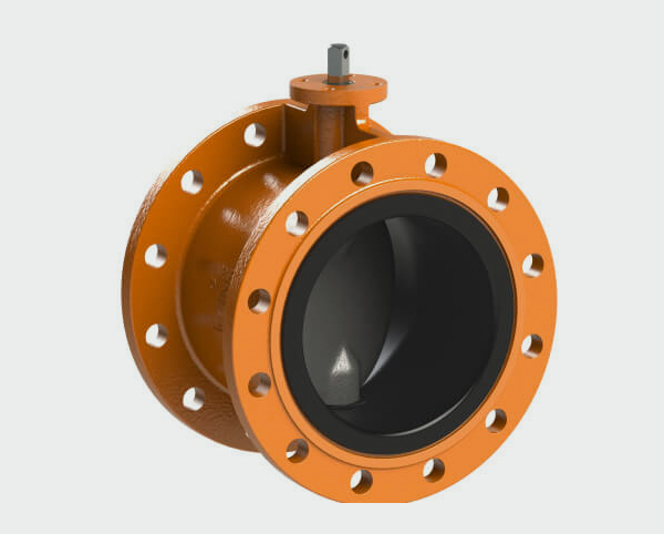 EVFL - DN50-1500, PN16, Ductile Iron body, duplex disc standard and vulcanised lined EPDM. Available in AS 4087 EN 558-1 Series 14 face to face. Other liners and disc materials available.